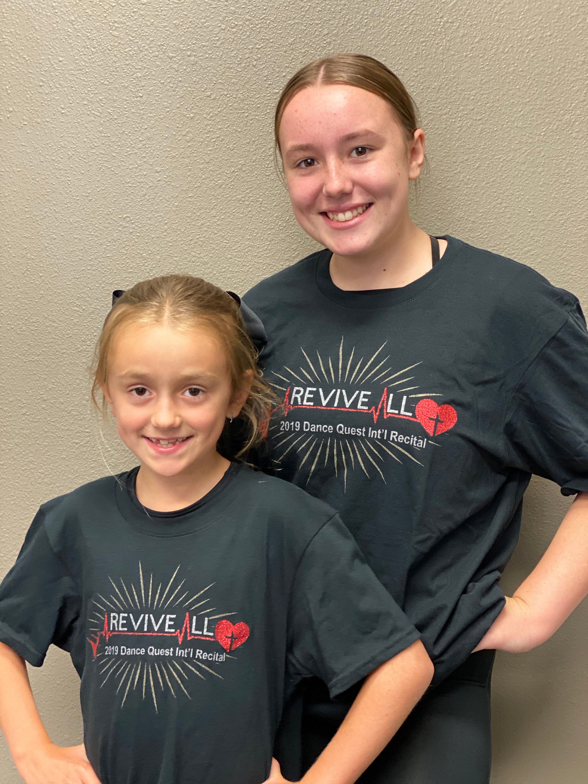 Dance Quest International 2019 Revive All  T-shirt (4676434919486)